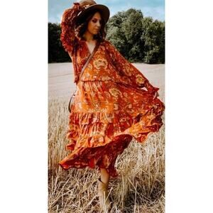 Spell & The Gypsy Collective Aurora Boho Dress Size  XS P2P 20.5’